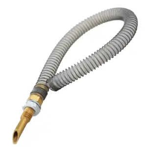 Tube en silicone avec piège à condensat pour chauffe-eau à T° const