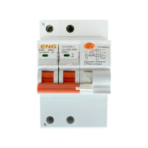 Disjoncteur différentiel sensible 300mA MONO ND DPE1-I.2P.32 Din Rail