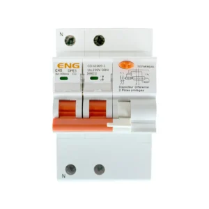 Disjoncteur différentiel sensible 300mA MONO ND DPE1-I.2P.45 Din Rail