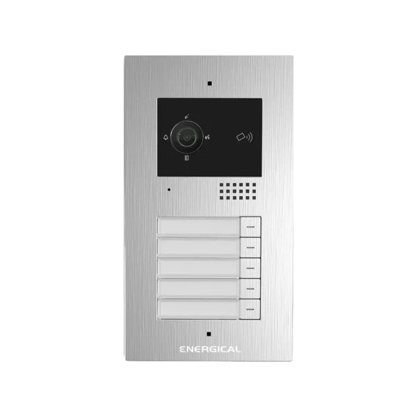 Sonnette collective 2 fils 5 boutons avec lecteur RFID VFE09B5