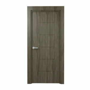 PORTE PLEINE EN MDF AGGLOMERE TUBULAIRE 730mm AVEC CADRE EN WPC140mm